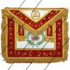 Premium hand embroidered masonic royal arch php apron