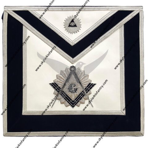 past master arch masonic apron