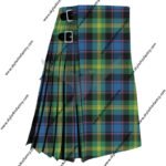 Green tartan kilt producers