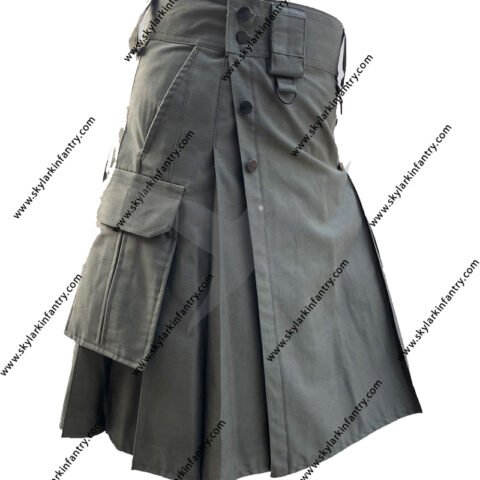Olive Green Best Utility Kilt