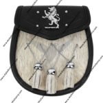 Rampant Lion Bovine Fur Premium Sporran