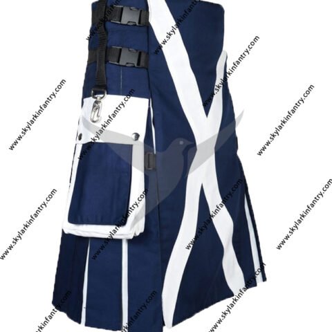 Scottish Flag Design Interchangeable Utility Kilt