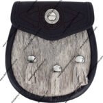 Targe Embossed Premium Bovine Fur Sporran