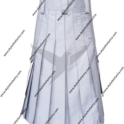 White Utility Kilt
