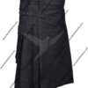 BEST BLACK DENIM KILT FOR LADIES