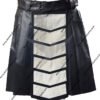 BLACK GOTHIC MEN'S LEATHER KILT