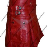 DESIGNER GLADIATOR WARRIOR SCOTTISH MEN'S LEATHER KILT