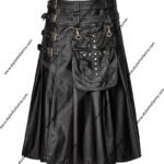 GENTLEMAN PURE MEN LEATHER KILT
