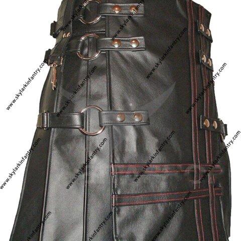 HEAVY MEN'S LEATHER KILT FOR SALE