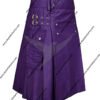 MEN & WOMEN PURPLE UTILITY KILT