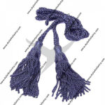 Black navy silk cord for bagpipe