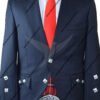 Daywear Argyle Kilt Jacket (Navy)4