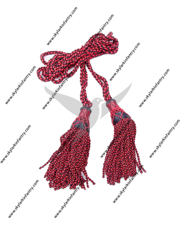High quality rayon silk black and red drone cord