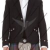Mens Scottish Black Argyll Kilt Jacket
