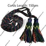 Multicolors bagpipe drone cord