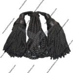 Rayon silk navy blue drone cord