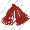 Red silk cord for bagpipe