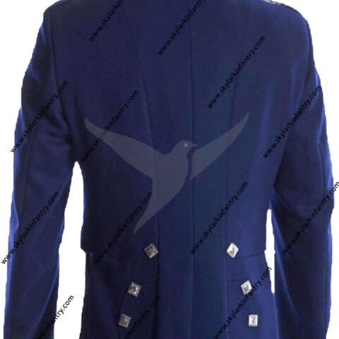 Royal blue prince charlie jacket