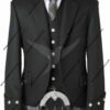 Scottish Argyle Kilt Jacket Men Custom Made Highland Jacket With Free Waistcoat