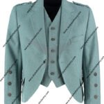 Tweed Kilt Jacket Waistcoat Lovat