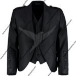Tweed Kilt Jacket Waistcoat Midnight