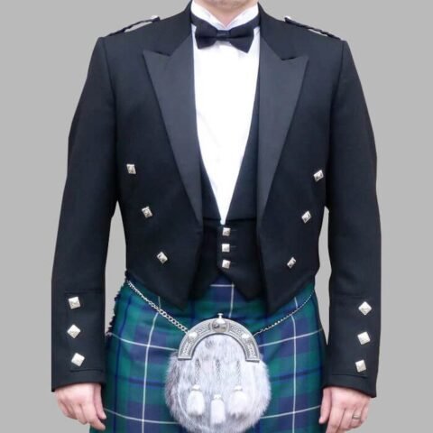 Prince coat with kilt and sporrans