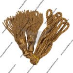 silk bagpipe drone cord gold