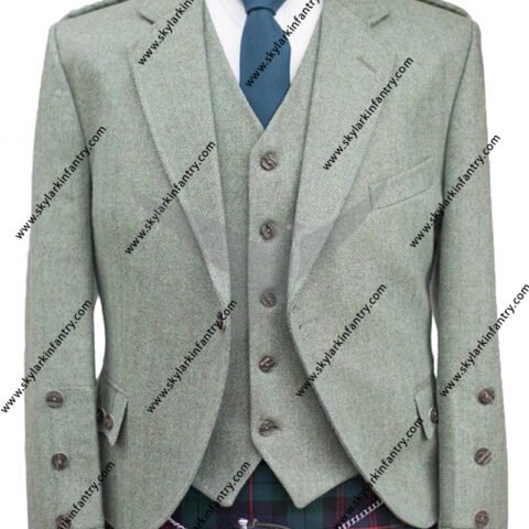 tweed kilt jacket