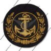 Anchor And Laurel Wreath Badge