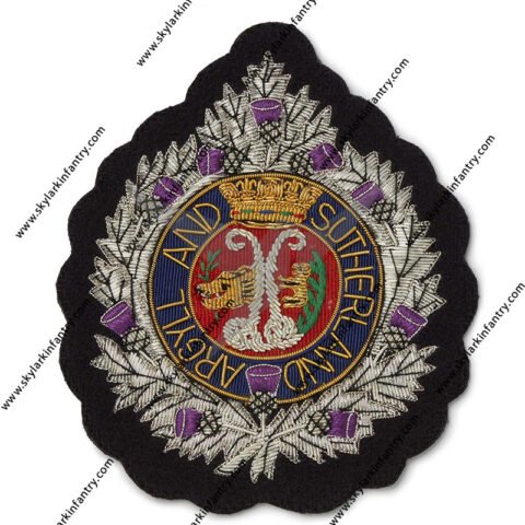 Argyll And Sutherland Highlanders Blazer Badge