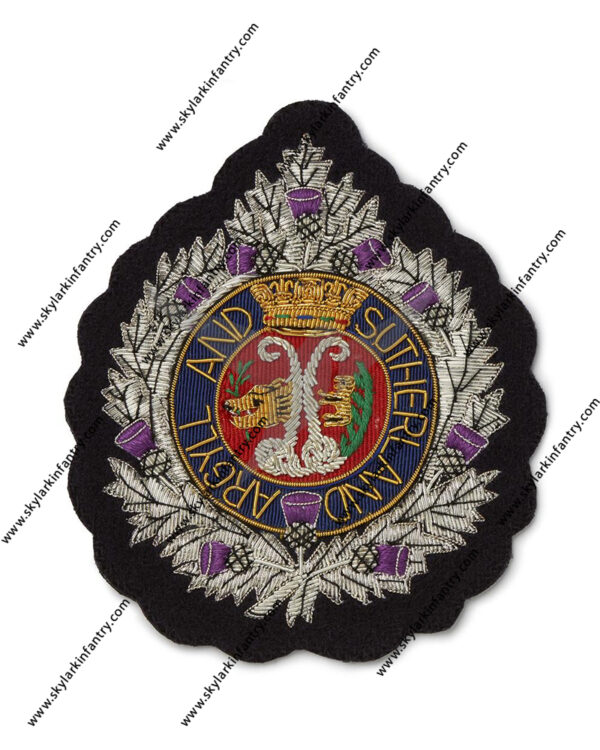 Argyll And Sutherland Highlanders Blazer Badge