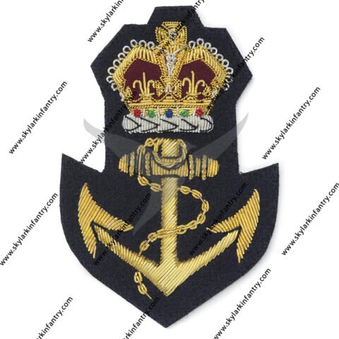Benson And Clegg Crown And Anchor Blazer Badge