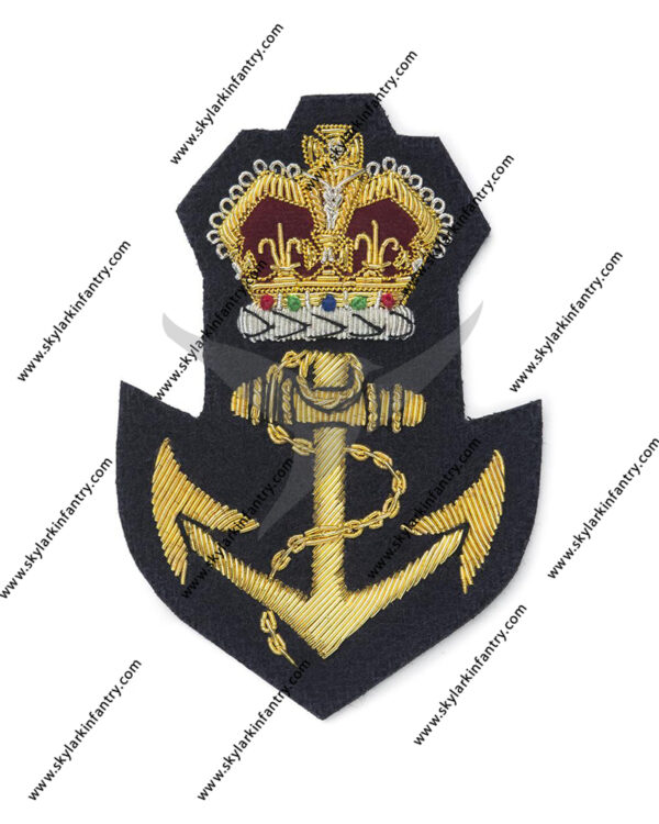 Benson And Clegg Crown And Anchor Blazer Badge