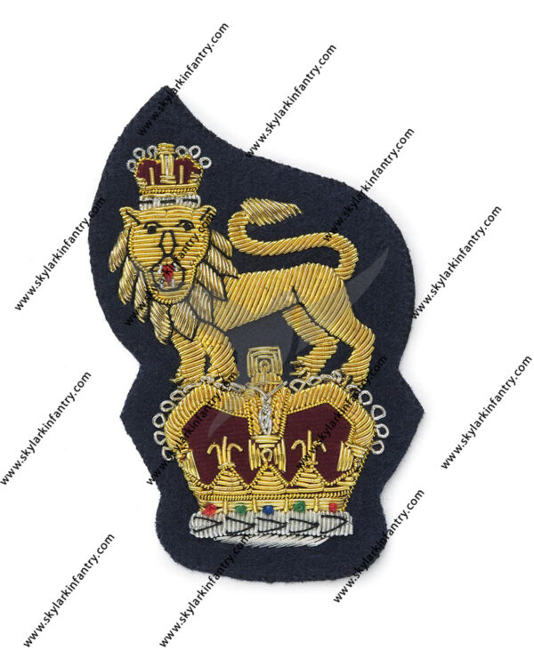 Clegg Crown And Lion Blazer Badge
