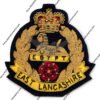 East Lancashire Regiment Blazer Badge