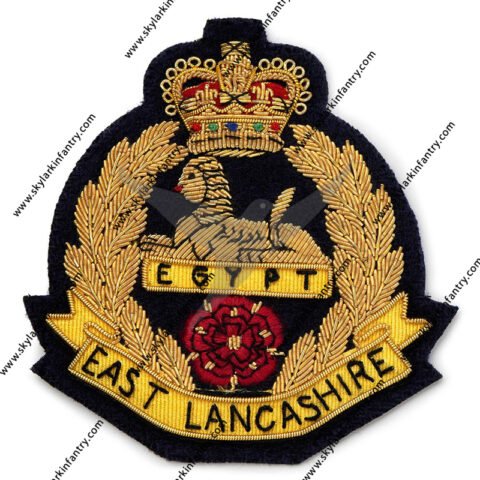 East Lancashire Regiment Blazer Badge
