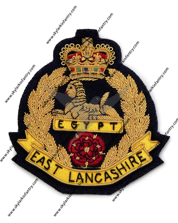East Lancashire Regiment Blazer Badge