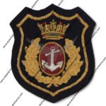 Navy Bullion Wire Blazer Badge
